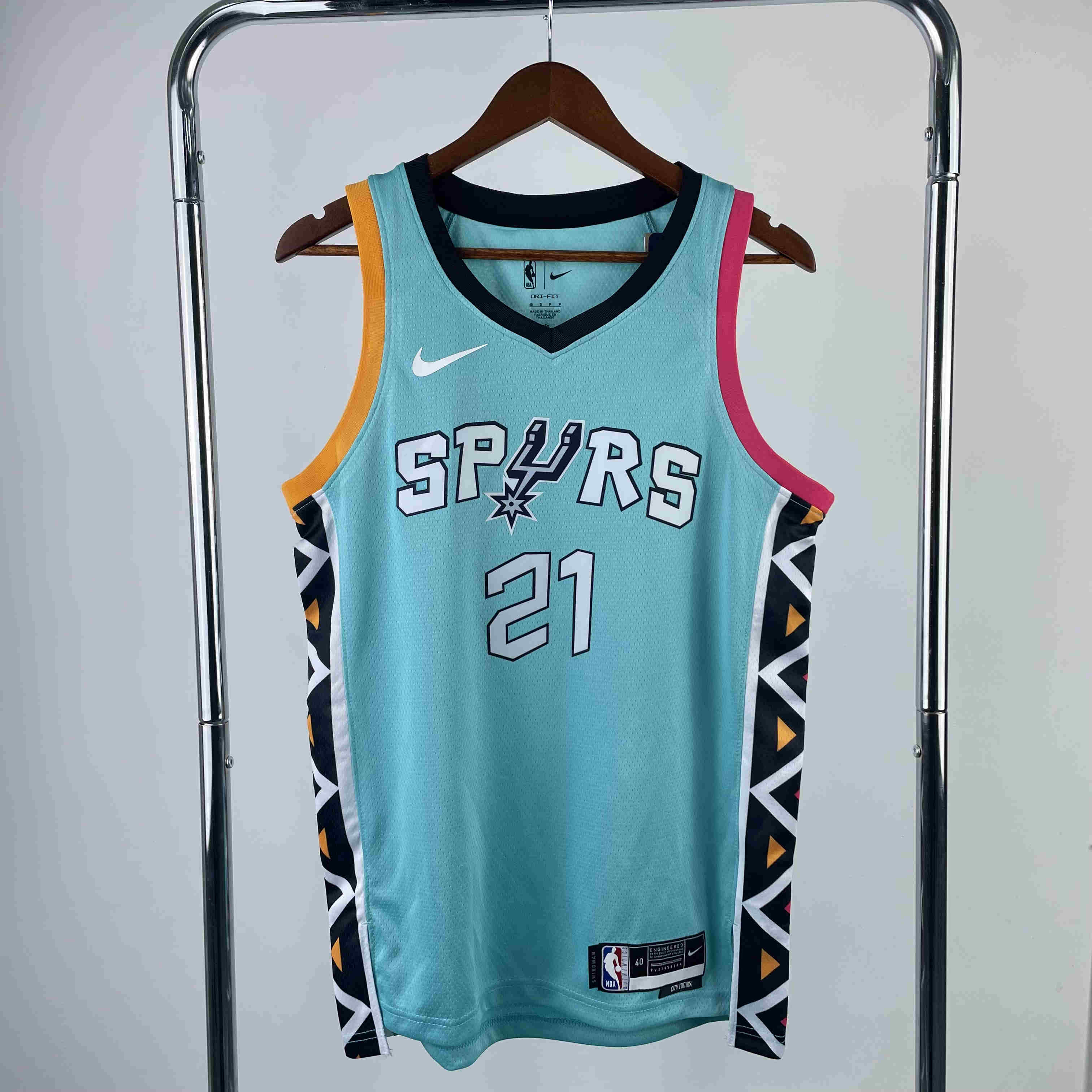 San Antonio Spurs NBA Jersey Duncan 21