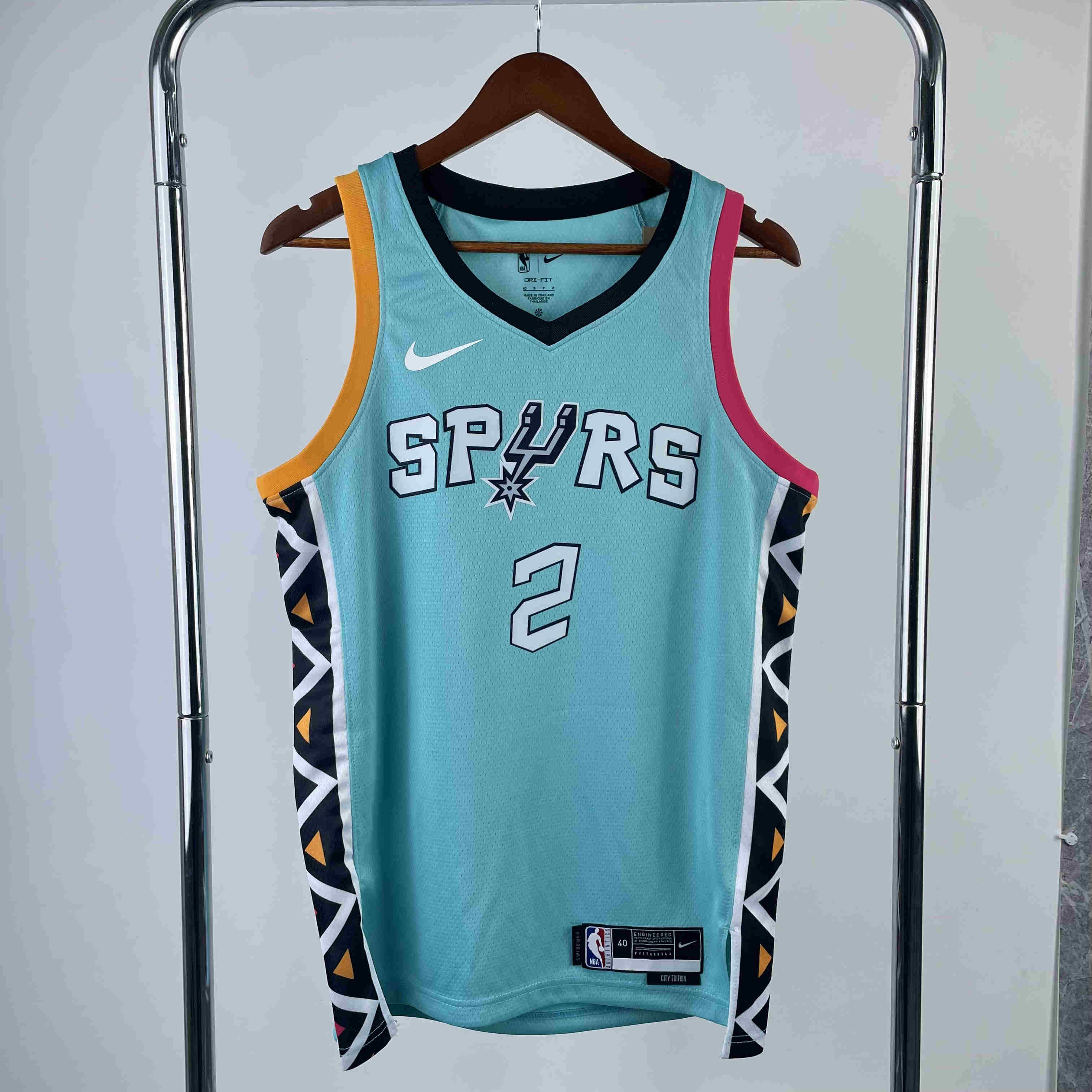 San Antonio Spurs NBA Jersey Leonard 2