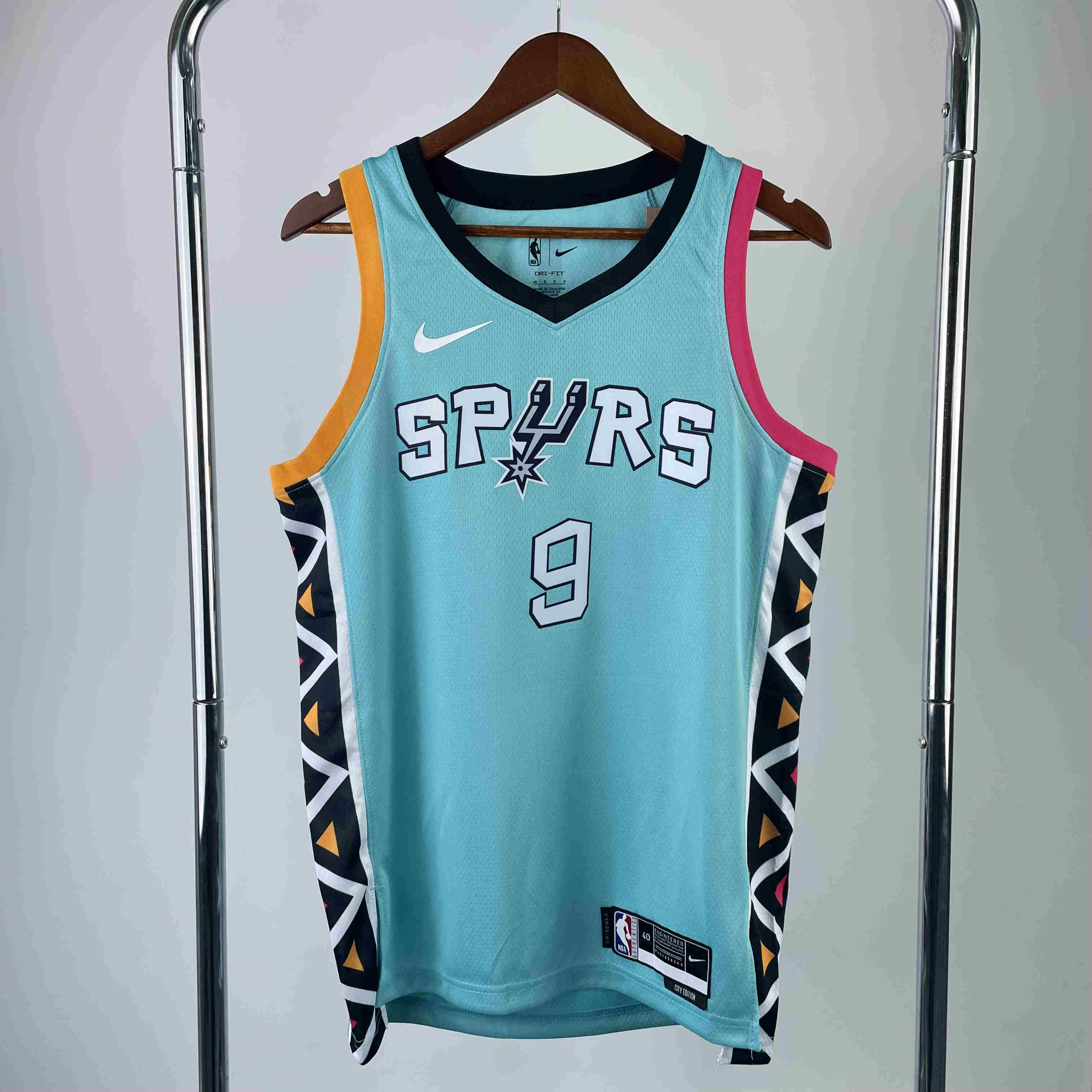 San Antonio Spurs NBA Jersey Parker 9