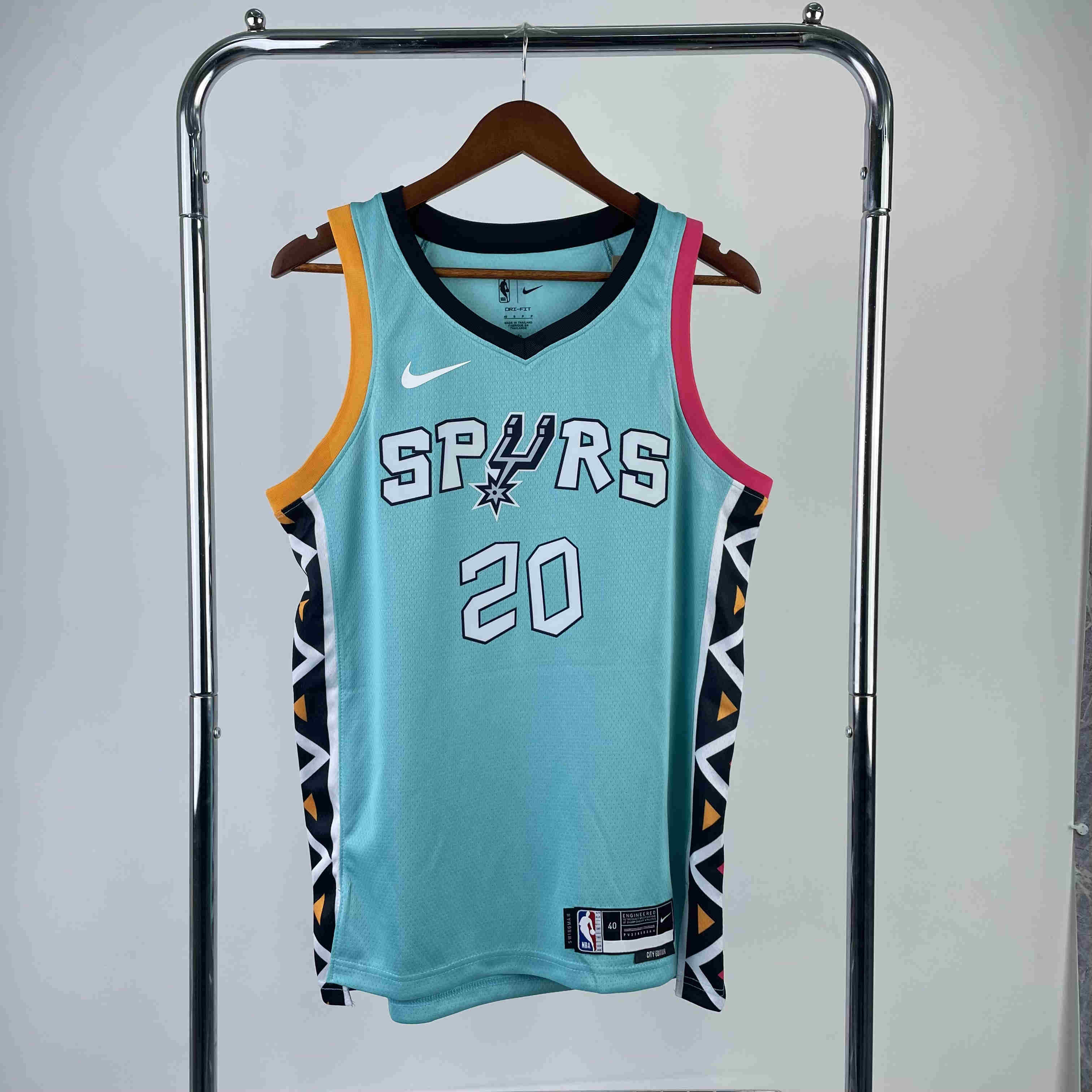 San Antonio Spurs NBA Jersey Ginóbili  20