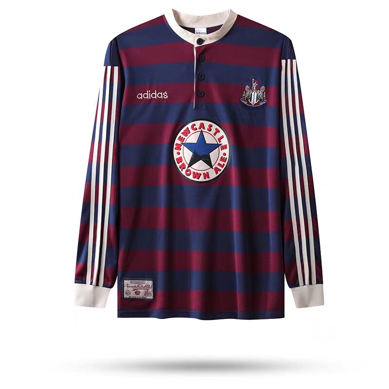 1995-1996 Newcastle  home Retro Long sleeved