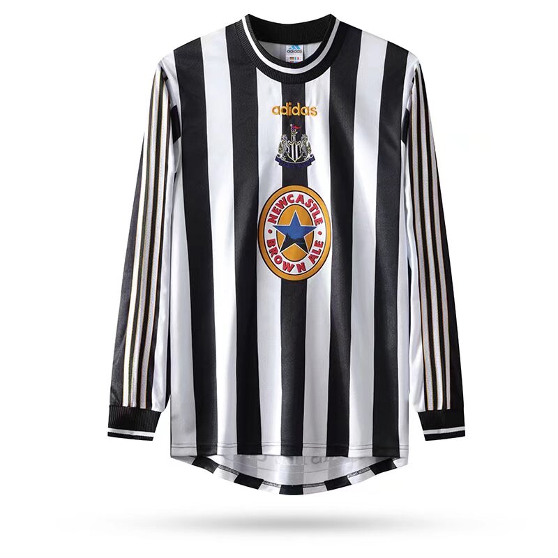 1997-1999 Newcastle  home Retro Long sleeved
