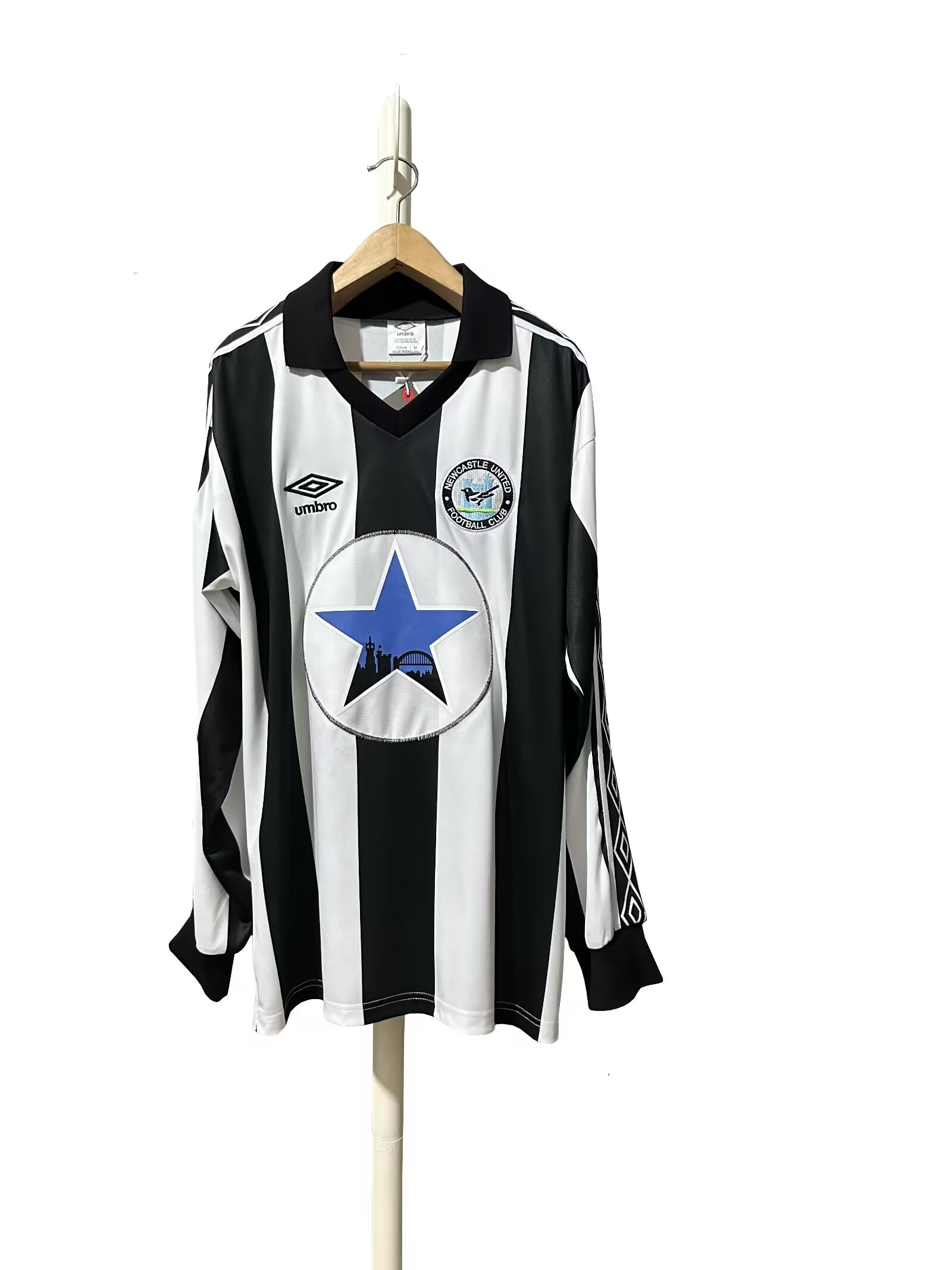 1980-1982 Newcastle  home Retro Long sleeved