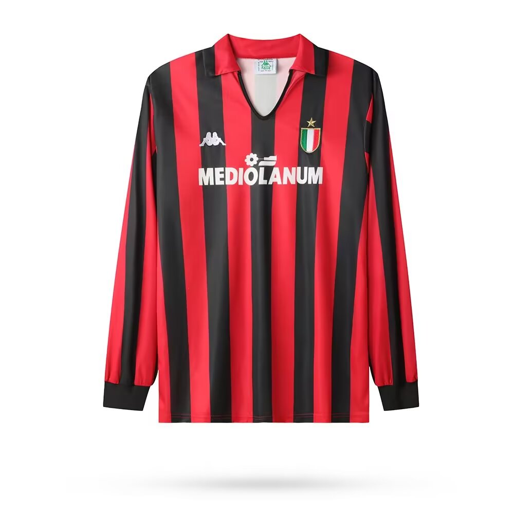 1988-1989  AC Milan Retro Long sleeved