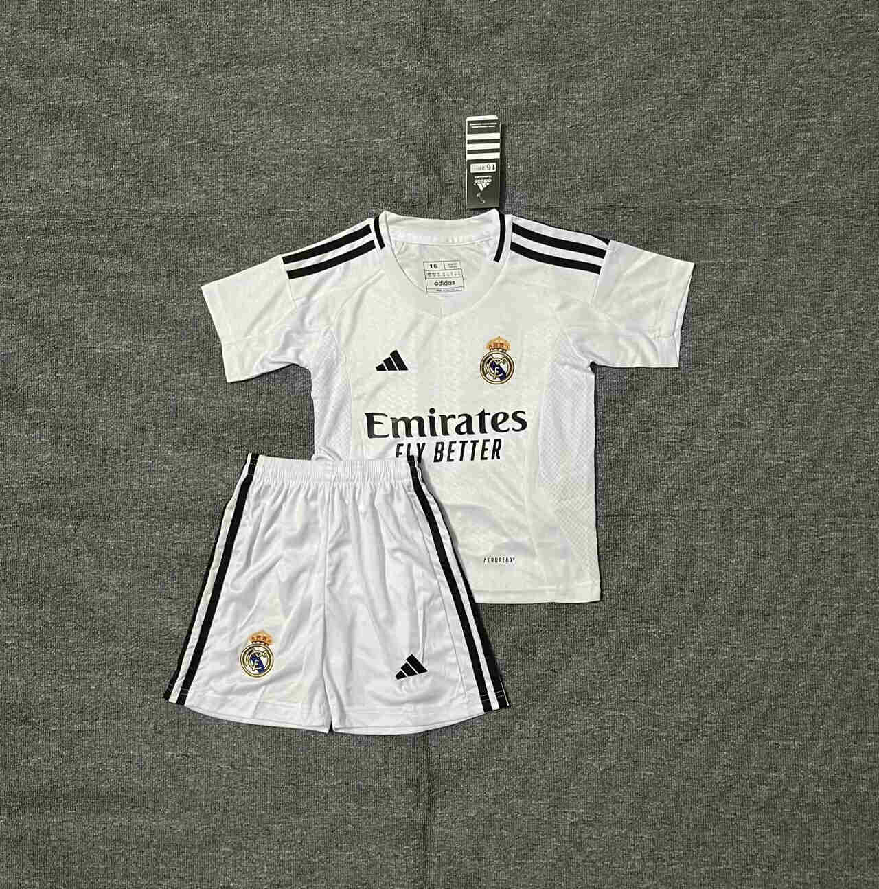 2024-20254  Real Madrid home  kids kit