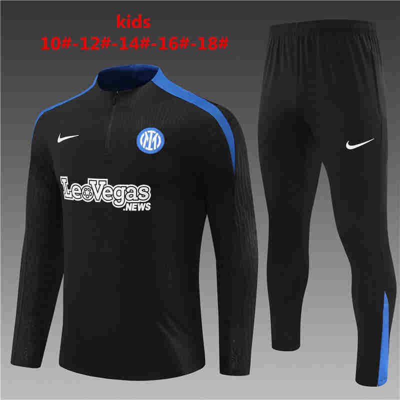 2024-2025 Inter Milan kids football training clothes 