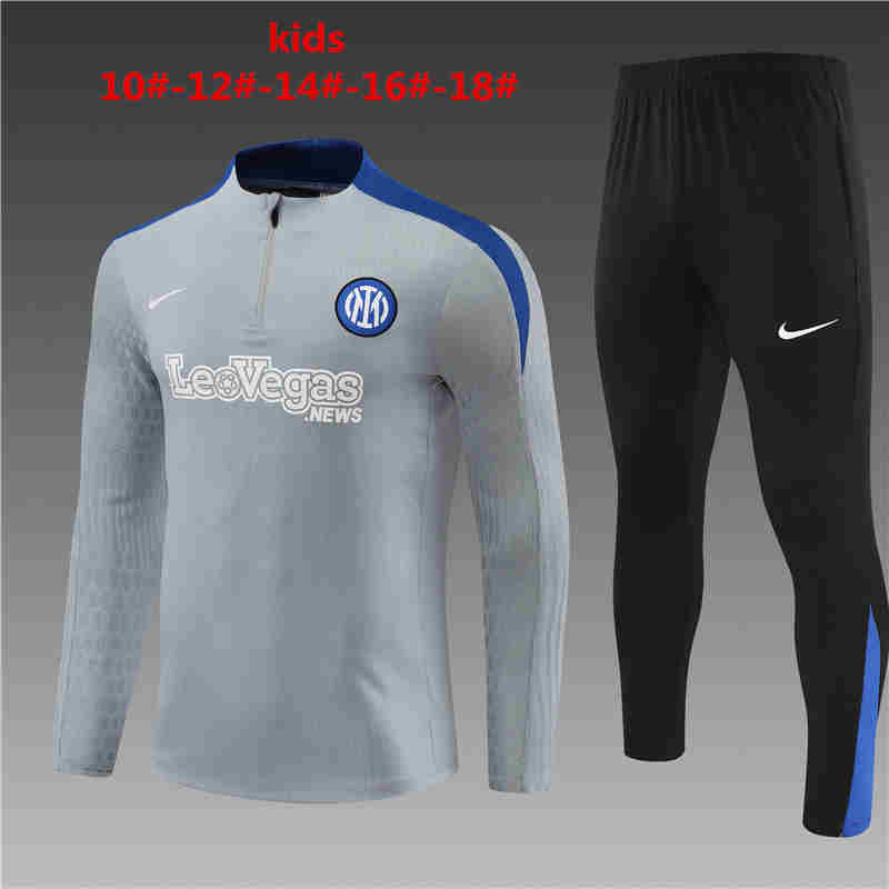2024-2025 Inter Milan kids football training clothes 
