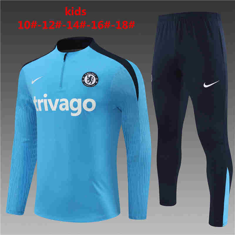 2024-2025 Chelsea  kids  kit Training clothes 