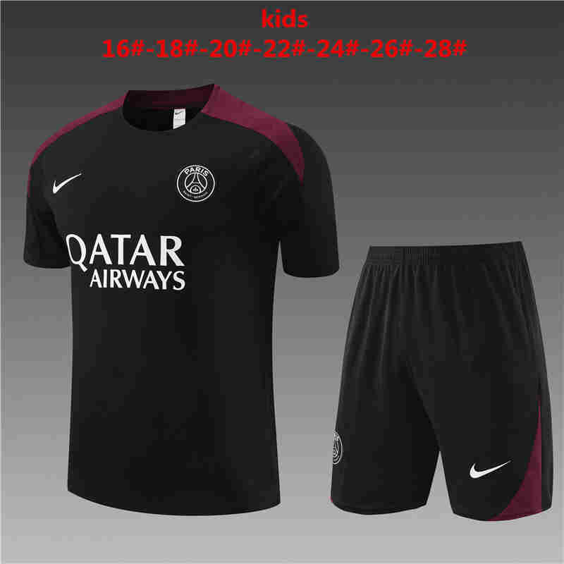 2024-2025 Paris Saint-Germain away KIDS kit psg Training clothes